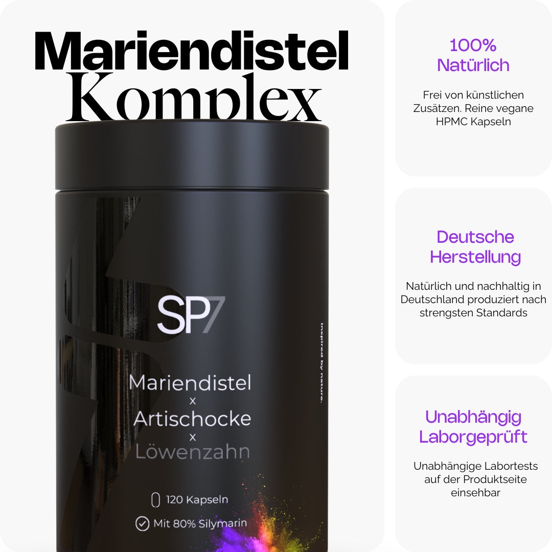 Mariendistel Artischocke & Löwenzahn Kapseln