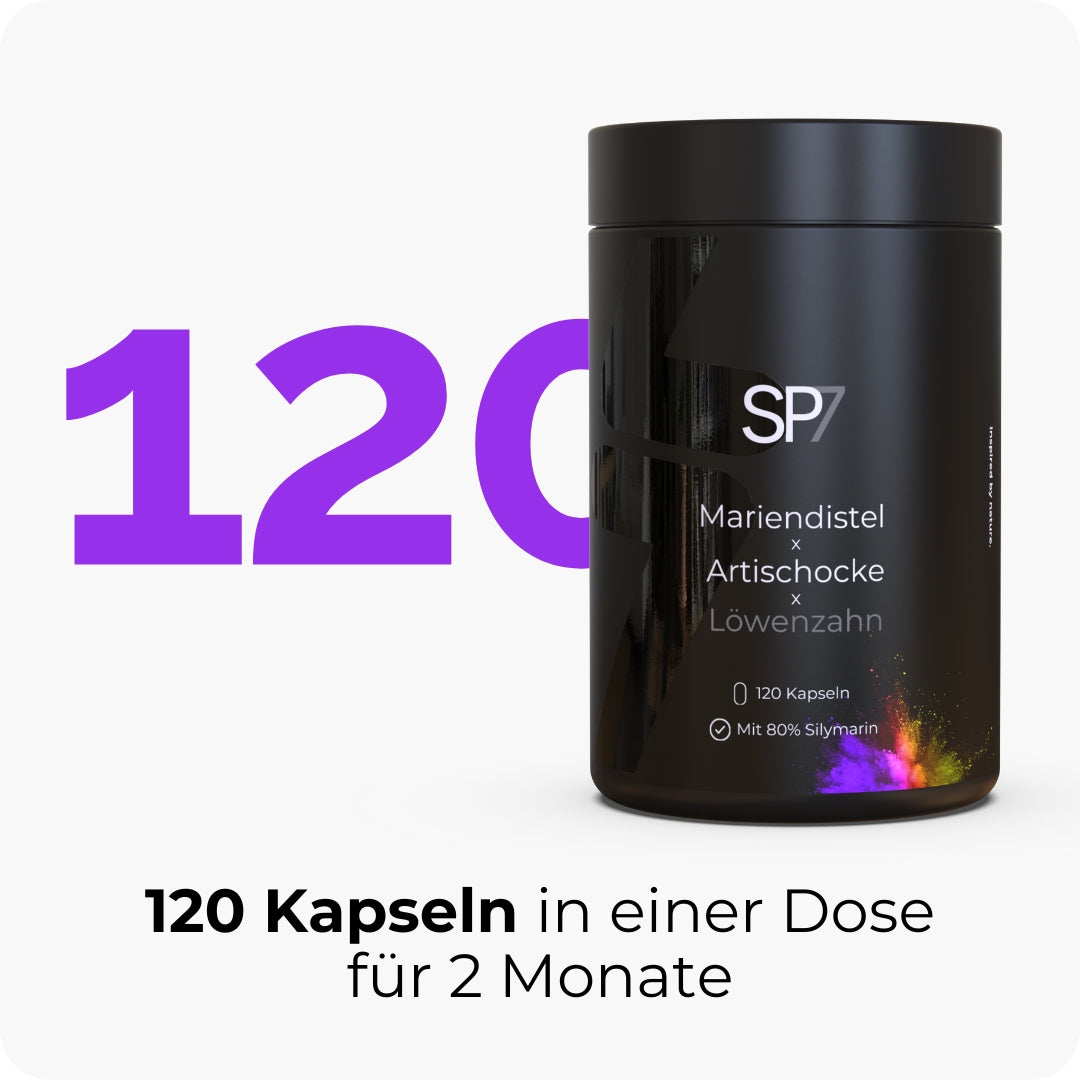 Mariendistel Artischocke & Löwenzahn Kapseln