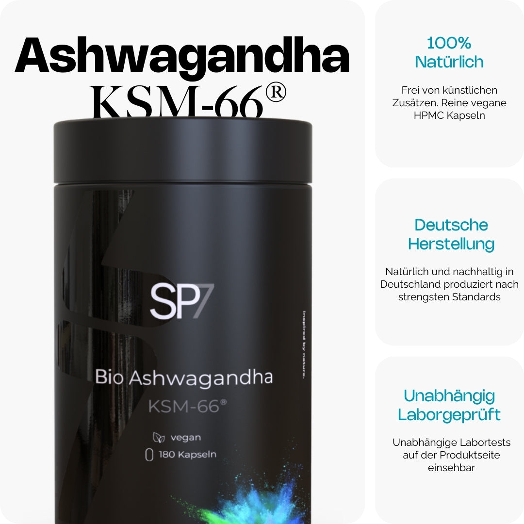 Ashwagandha KSM-66® Kapseln